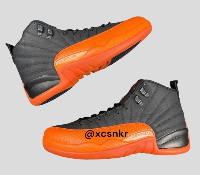 First Look at the Air Jordan 12 Brilliant Orange Grailify